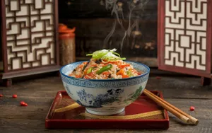 Veg Chilli Gralic Fried Rice
