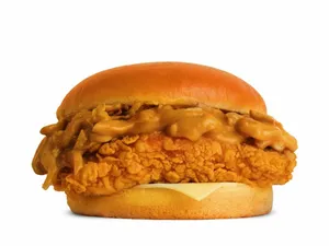 Mushroom & Gravy Burger
