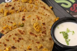 Chicken Keema Paratha