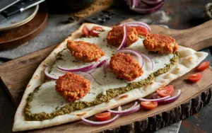 Pesto Chicken Naanza (NV)