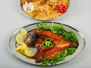 Grilled Fresh Fish Medium / سمك فرش مشوي وسط