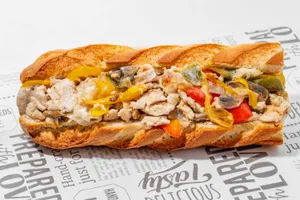 Real Philly Chicken Cheese Steak