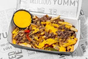 Loaded Cheese Steak Fries