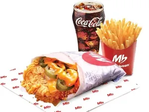 Cheesy Dynamite Wrap Combo