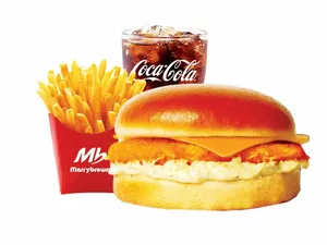 Fish Fillet Burger Meal