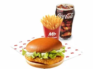Chicken Burger Combo