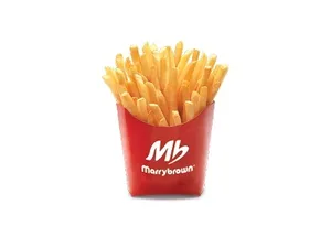 Slightly salted fries
